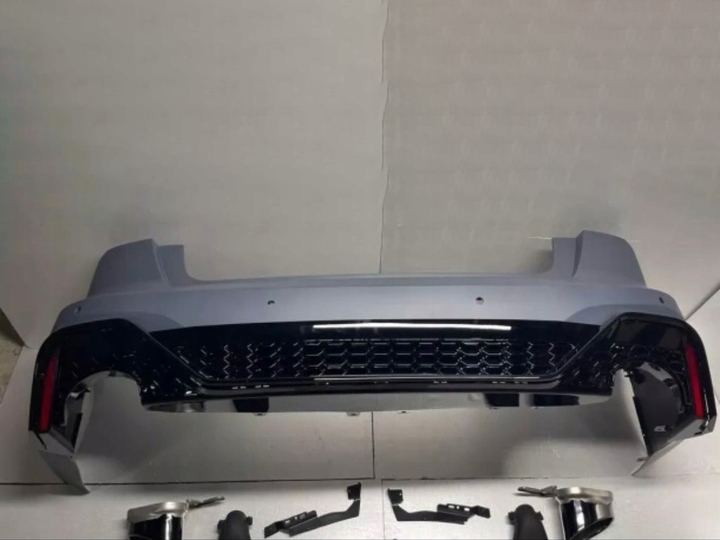 Audi A6 C8 2019+ Rear Bumper in RS6 Style